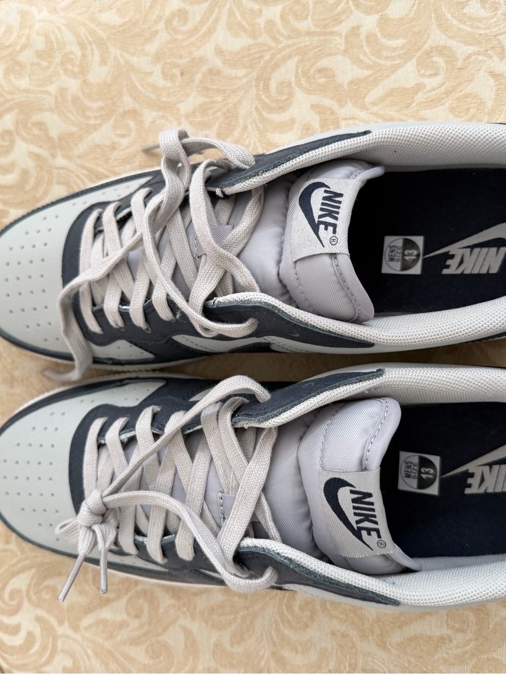 Nike Terminator Low Georgetown Size 13 - Picture 5 of 6